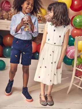 Boden kids Harry Potter bean tulle dress 5/6Y 116cm